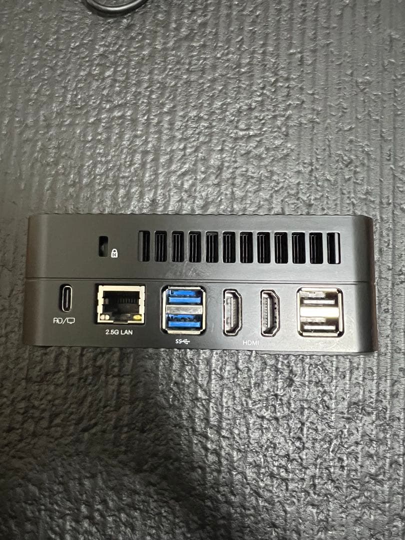 ミニPC minisforum AMD Ryzen 5 5625U 16GB+256GB