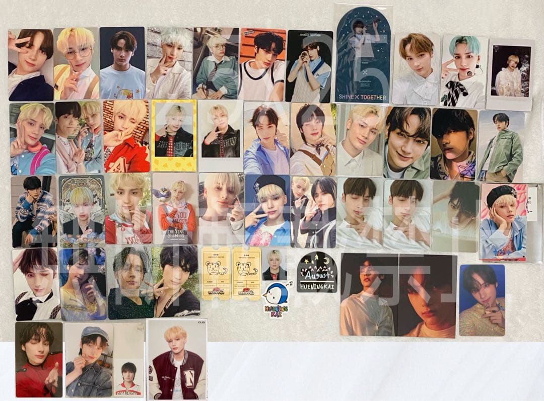 TXT 公式 FC継続 トレカ ラキドロ ミニフォト ヒュニンカイ