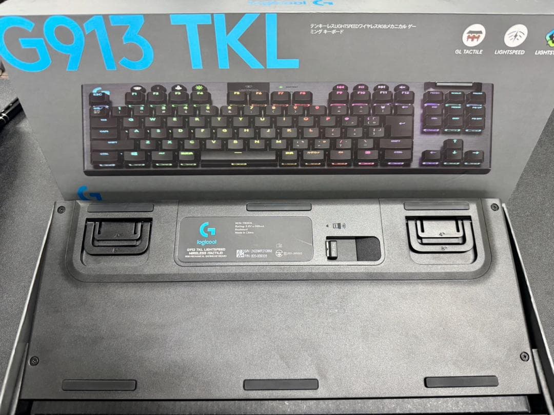 【ほぼ未使用】ロジクール G913 TKL 薄型タクタイル 無線キーボード