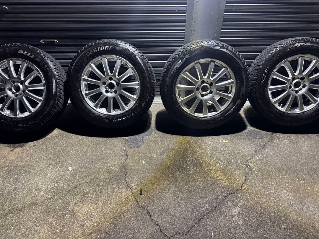 ブリヂストン 225/65R17 スタッドレスタイヤセット ハリアー