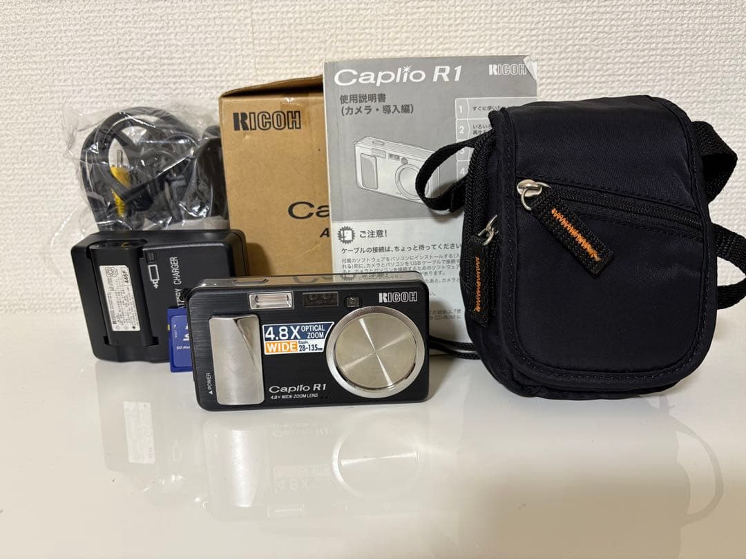 【美品・動作確認済】RICOH Caplio R1 コンパクトデジタルカメラ