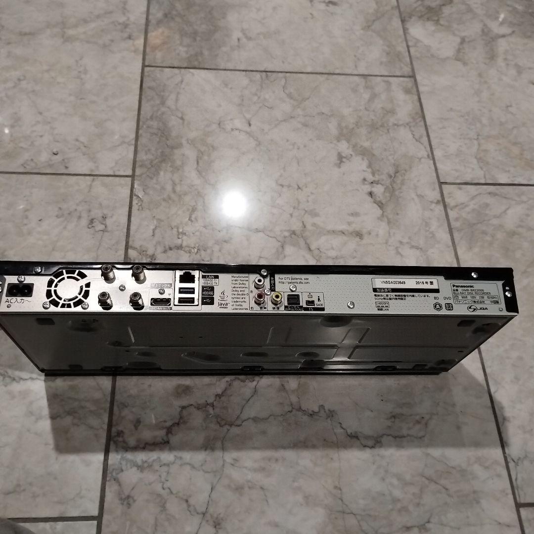 DMR-BRZ2000 　ブルーレイレコーダー　パナソニック