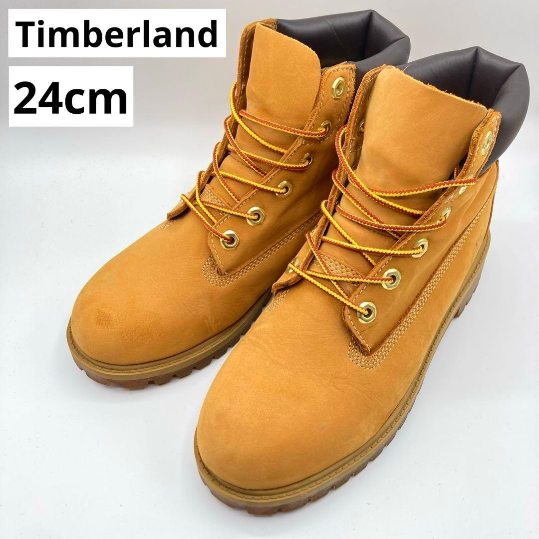 ティンバーランド 6インチ プレミアム ウォータープルーフ ブーツ 24cm