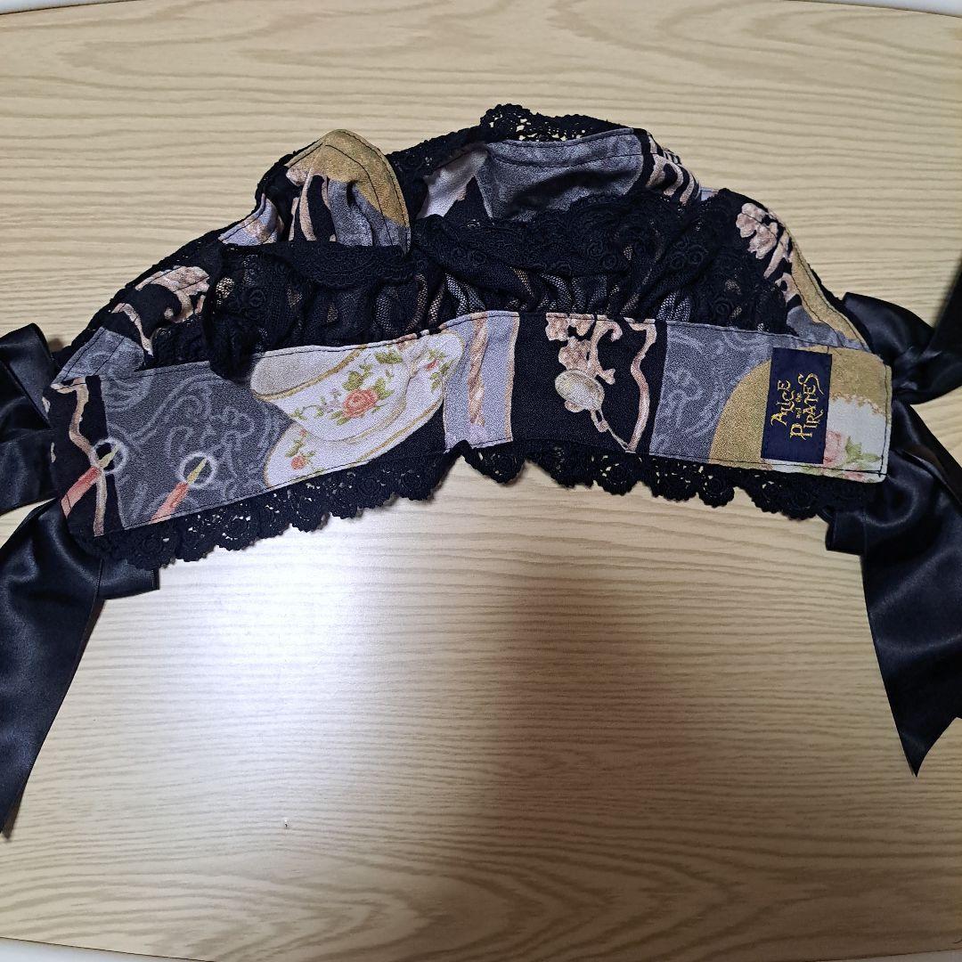 ALICE and the PIRATES　ヘッドドレス　ブラック　ゴスロリ