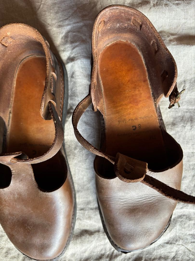 オーロラシューズ ウエストインディアン 8C 25㎝　カーキ