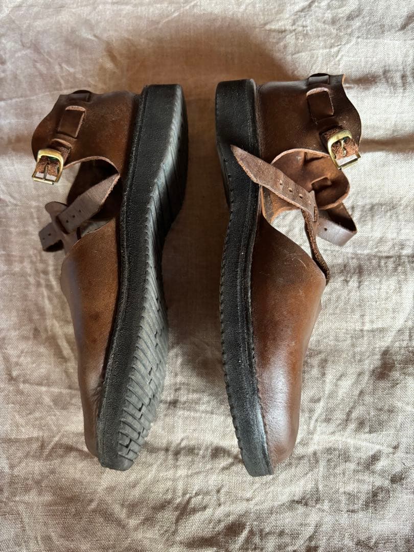 オーロラシューズ ウエストインディアン 8C 25㎝　カーキ