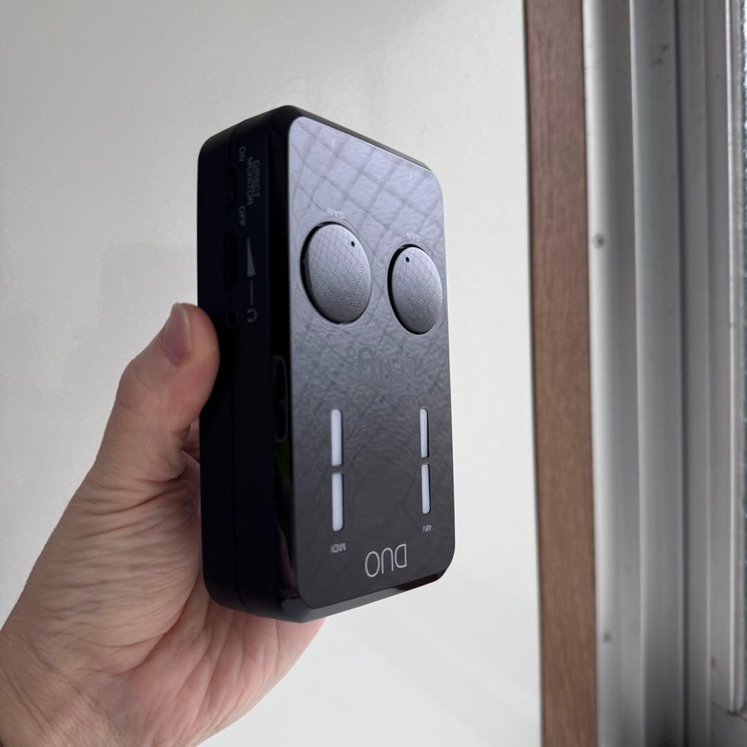 iRig Pro Duo 起動確認済み　iRig Power Bridge付き