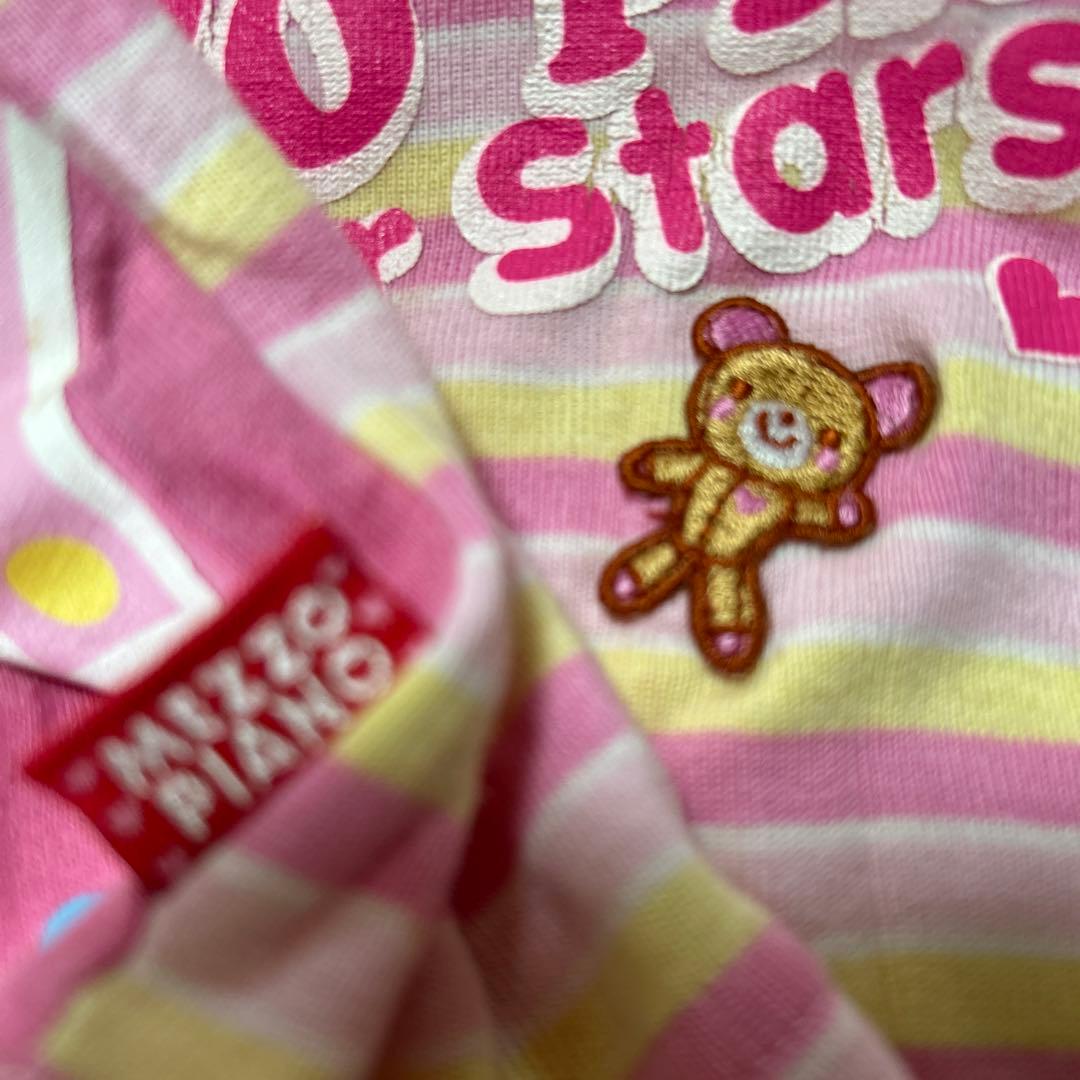 d*3様 MEZZO PIANO ハートプリント Tシャツ