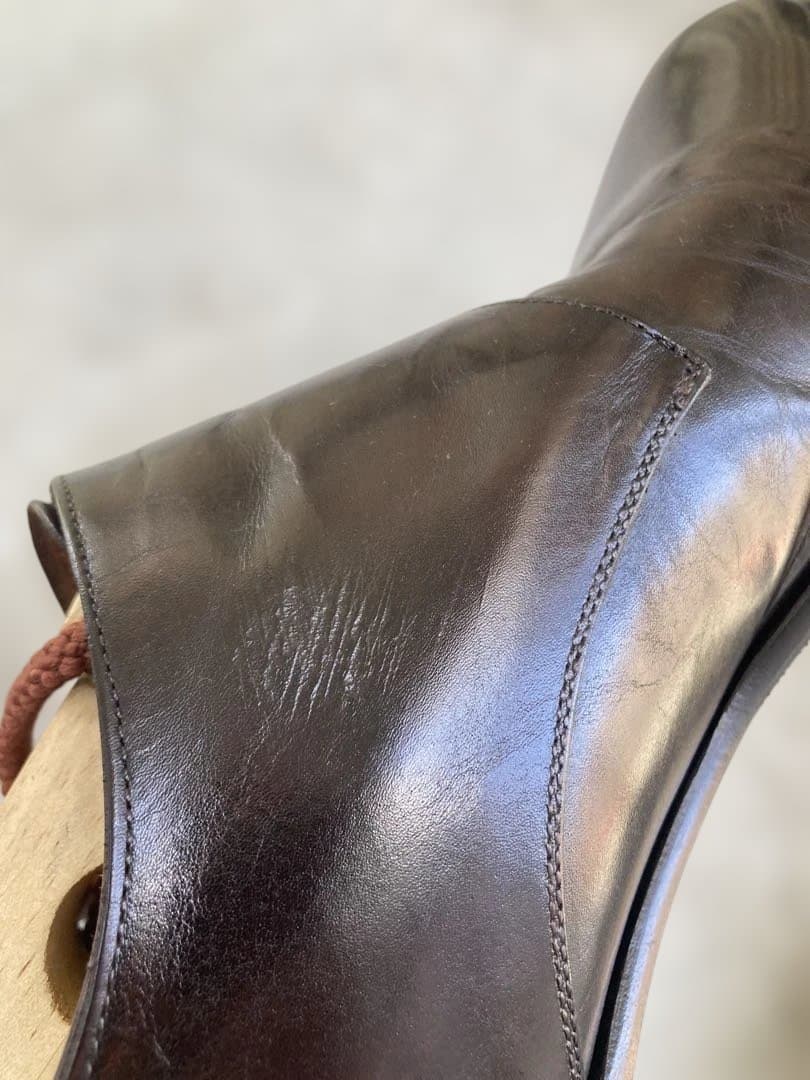 n*x様 ダークブラウン ダブルモンクストラップシューズ