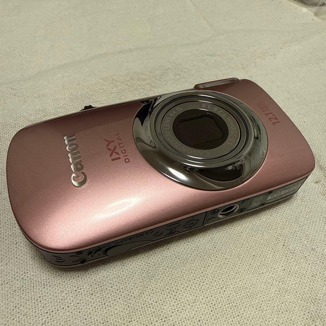 デジタルカメラ キャノン Canon IXY 510IS ピンク