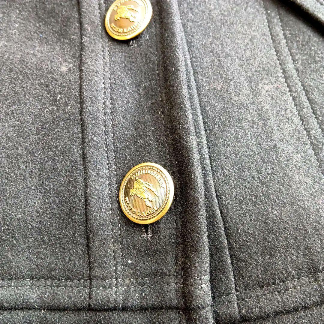 高級感抜群です！バーバリー★フルーレベル★BURBERRY★ブラック★上質コート