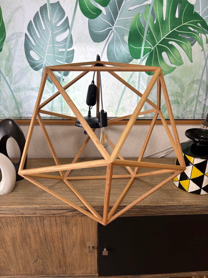 アートワークスタジオ プリモウッドペンダント ナチュラル Lサイズ展示品