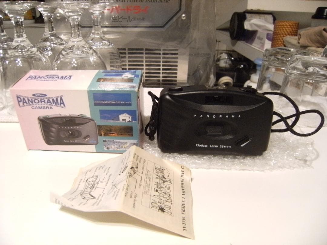 未使用★昭和レトロ★80年代★パノラマカメラ フイルムカメラ★海外 観光 風景