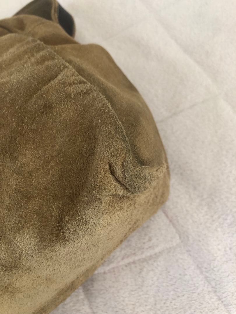 LOEWE ロエベ　ヴィンテージ　スエード　ショルダーバッグ　アナグラム