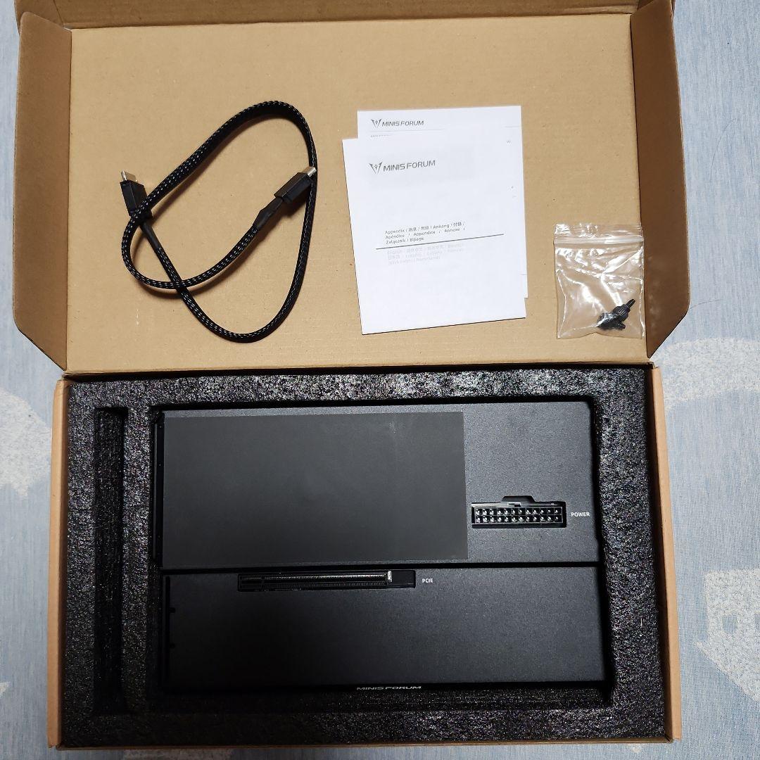MINISFORUM DEG1 外付けGPU