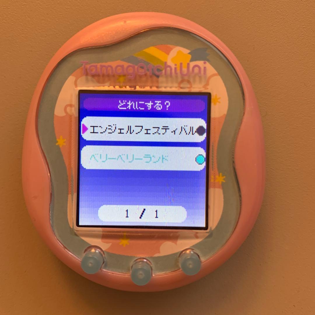 Tamagotchi Uni エンジェルフェスティバル　USB充電付き