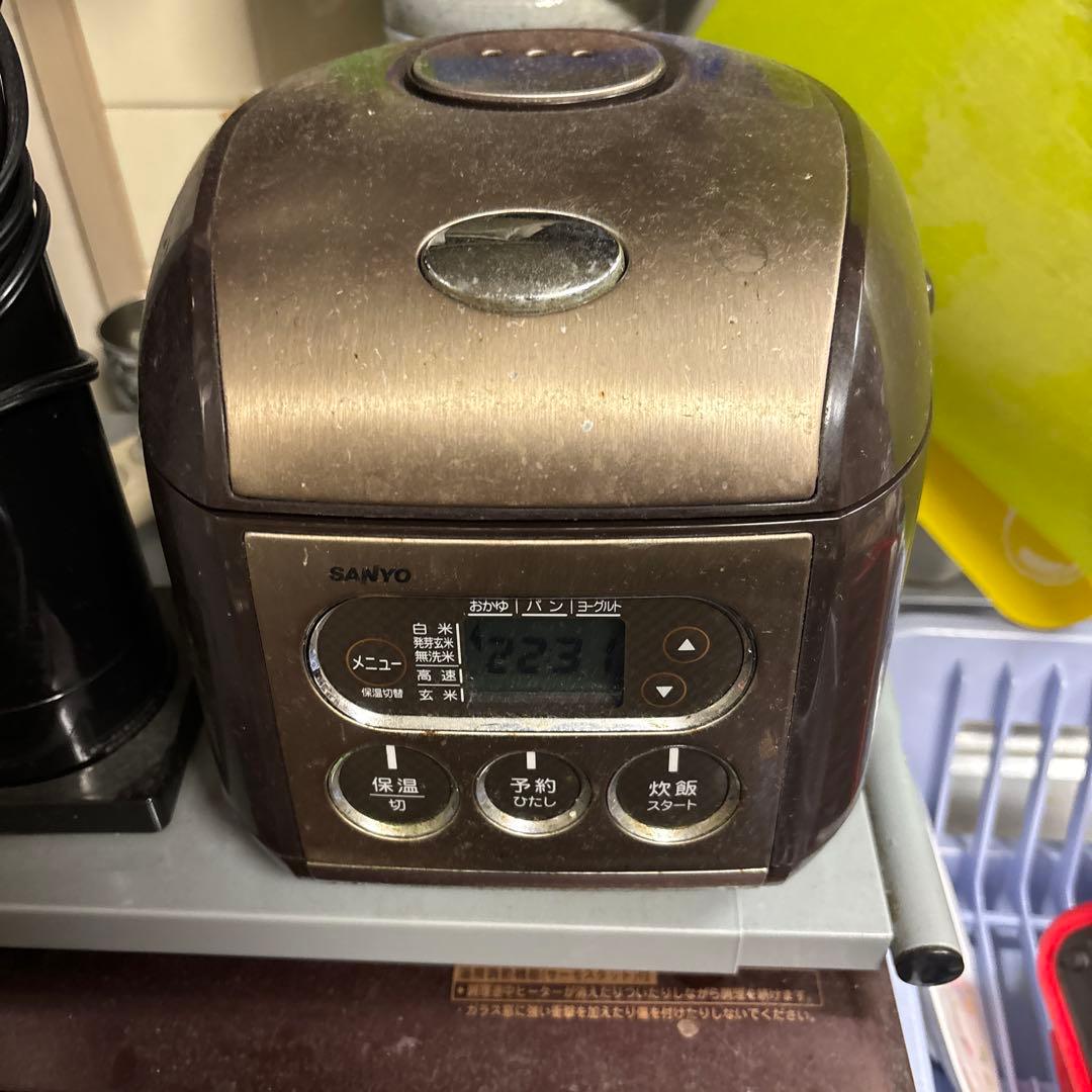 SANYO 炊飯器 デジタル表示
