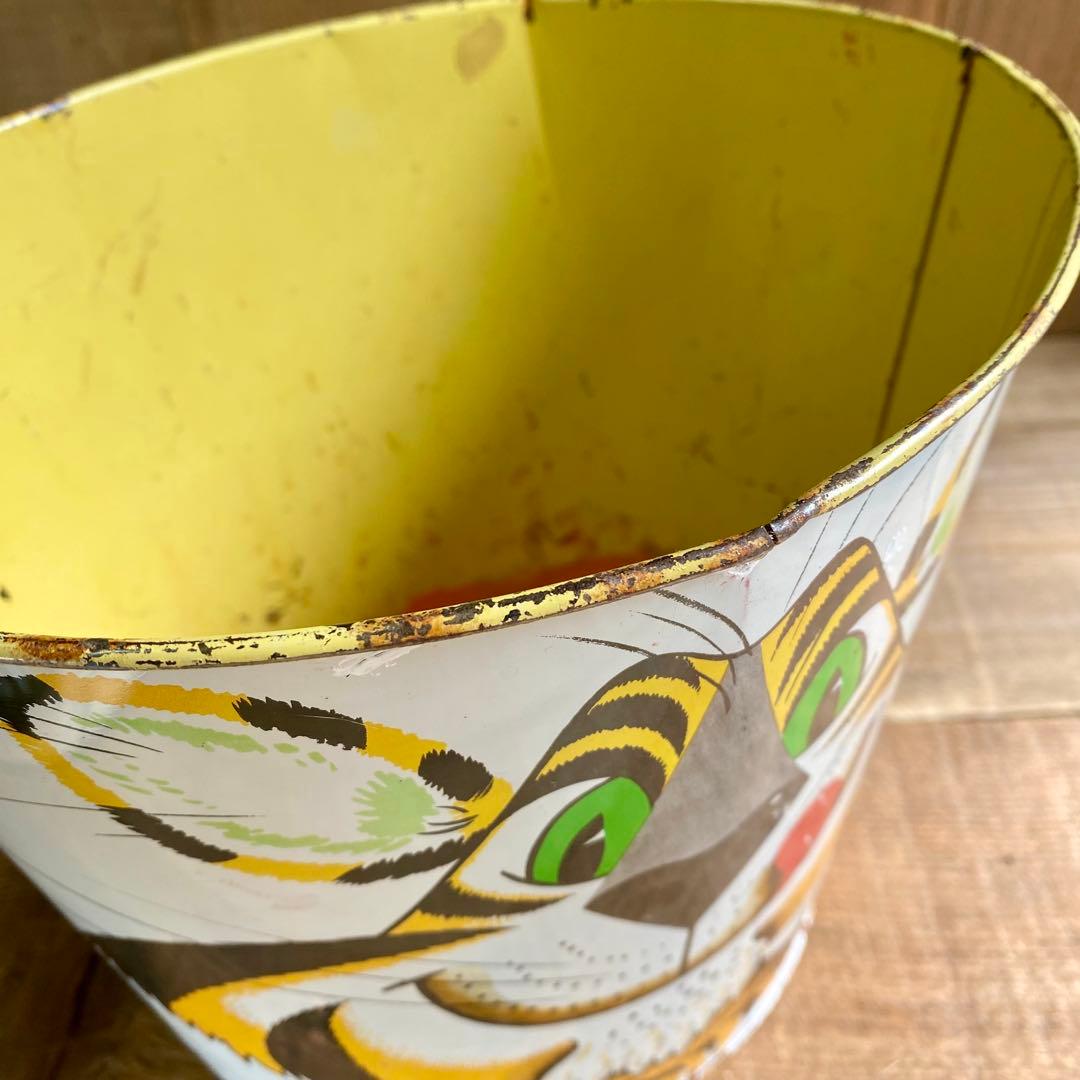 ケロッグ★トニーザタイガー★ゴミ箱Trash Can★1960'ビンテージUSA