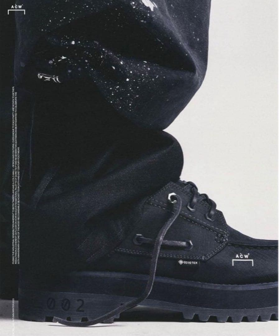 A-COLD-WALL×Timberland 3-EYE Boat Shoes