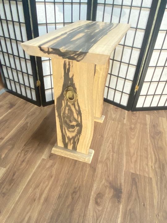 黒柿サイドテーブル