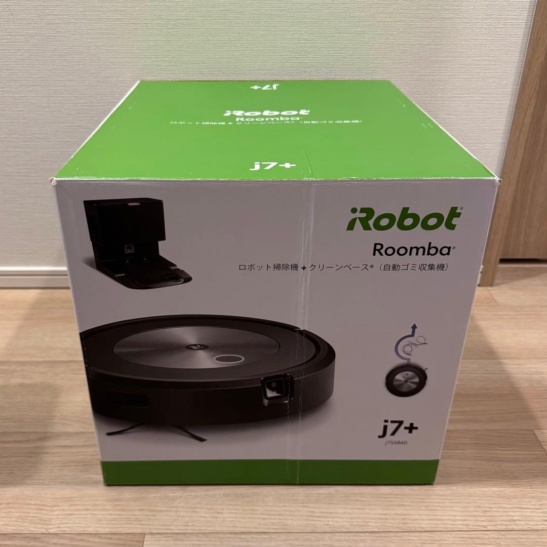 【美品・使用回数少】Roomba j7+ ルンバj7+