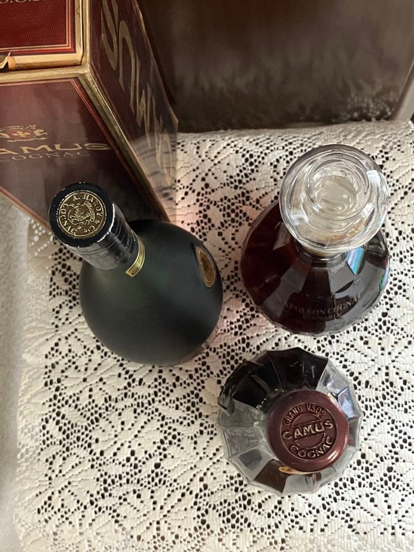 未開封古酒３本　CAMUS /A.HARDY /NAPOLEON BERNARD