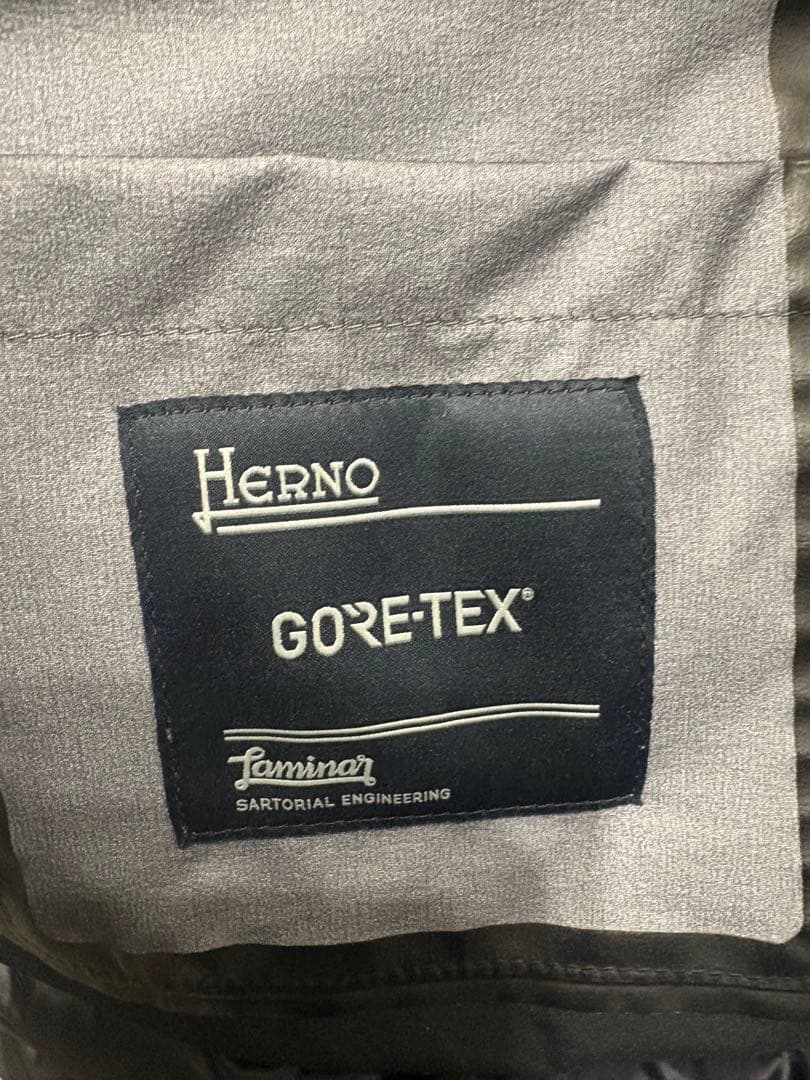 HERNO Laminar GORE-TEX ダウンジャケット 防水 防寒