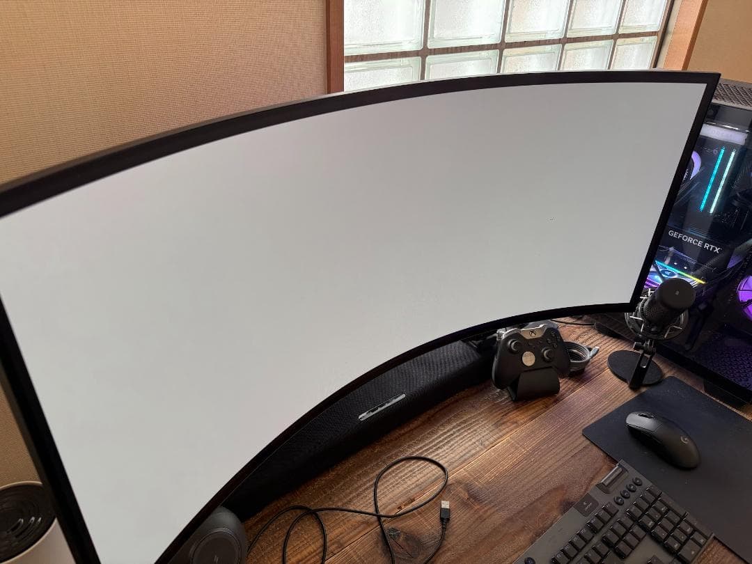 LG ゲーミングモニター UltraGear 39GS95QE-B 有機EL