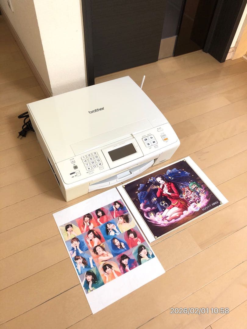 【使用頻度極低】brother MFC-J700D FAX対応プリンター