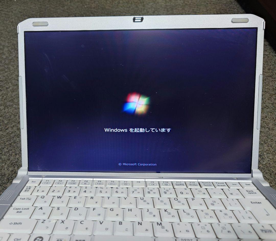 Windowsノート本体 Panasonic Let's note CF-F10 Windous7