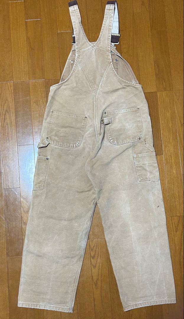 90's Carhartt ダブルニーオーバーオール W36 L30