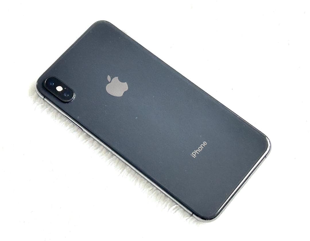極美品　iPhoneXsMax　256GB　スペースグレイ　SIMフリー
