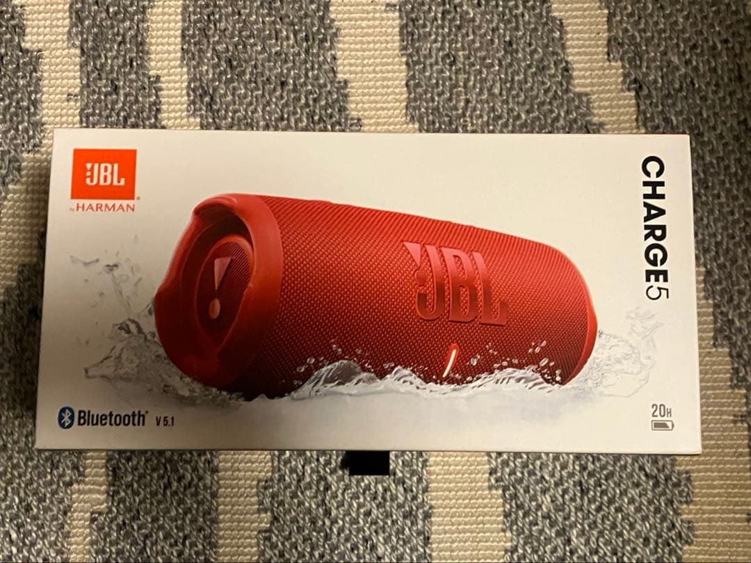 新品未開封　JBL CHARGE5 レッド