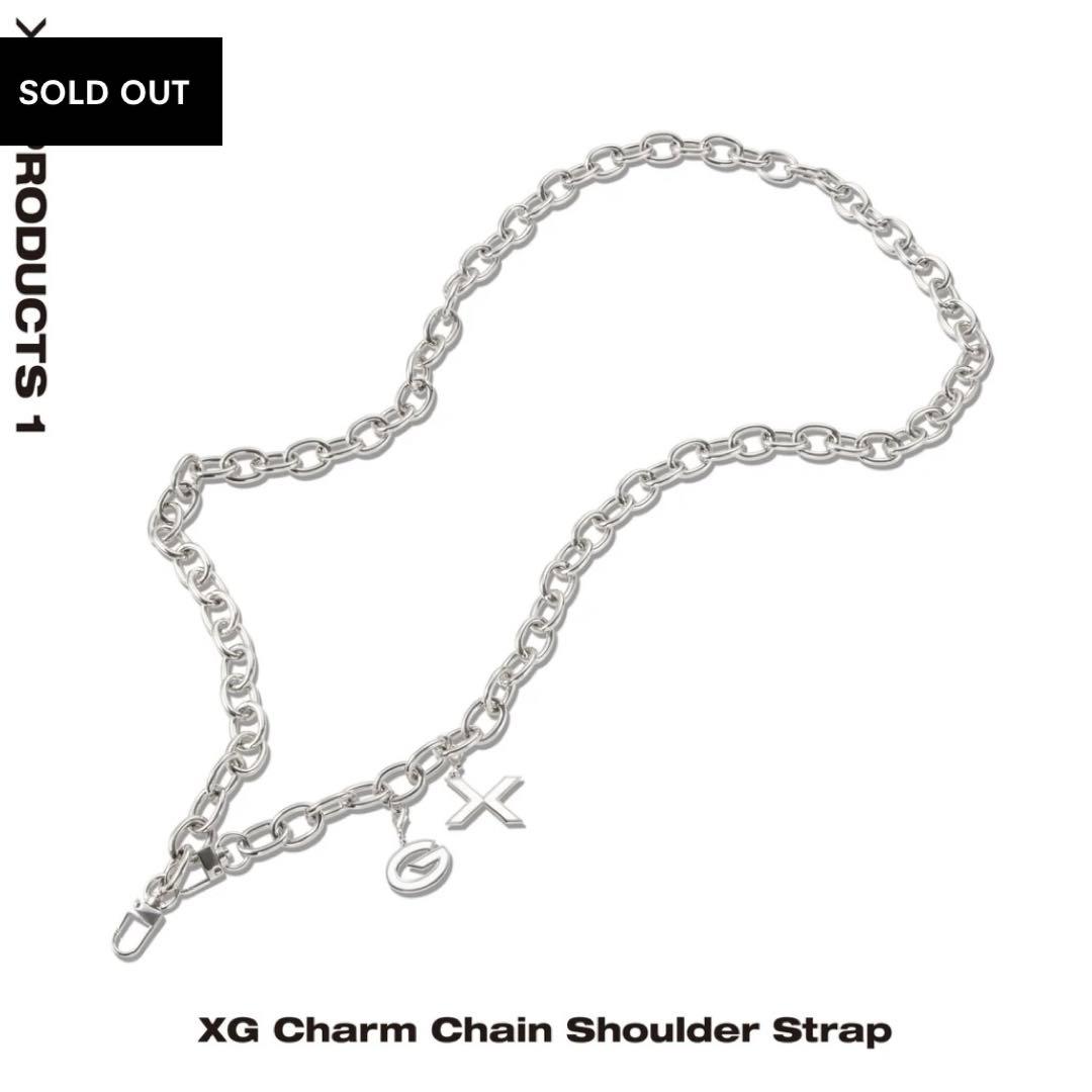 XG グッズ Charm Chain Shoulder Strap