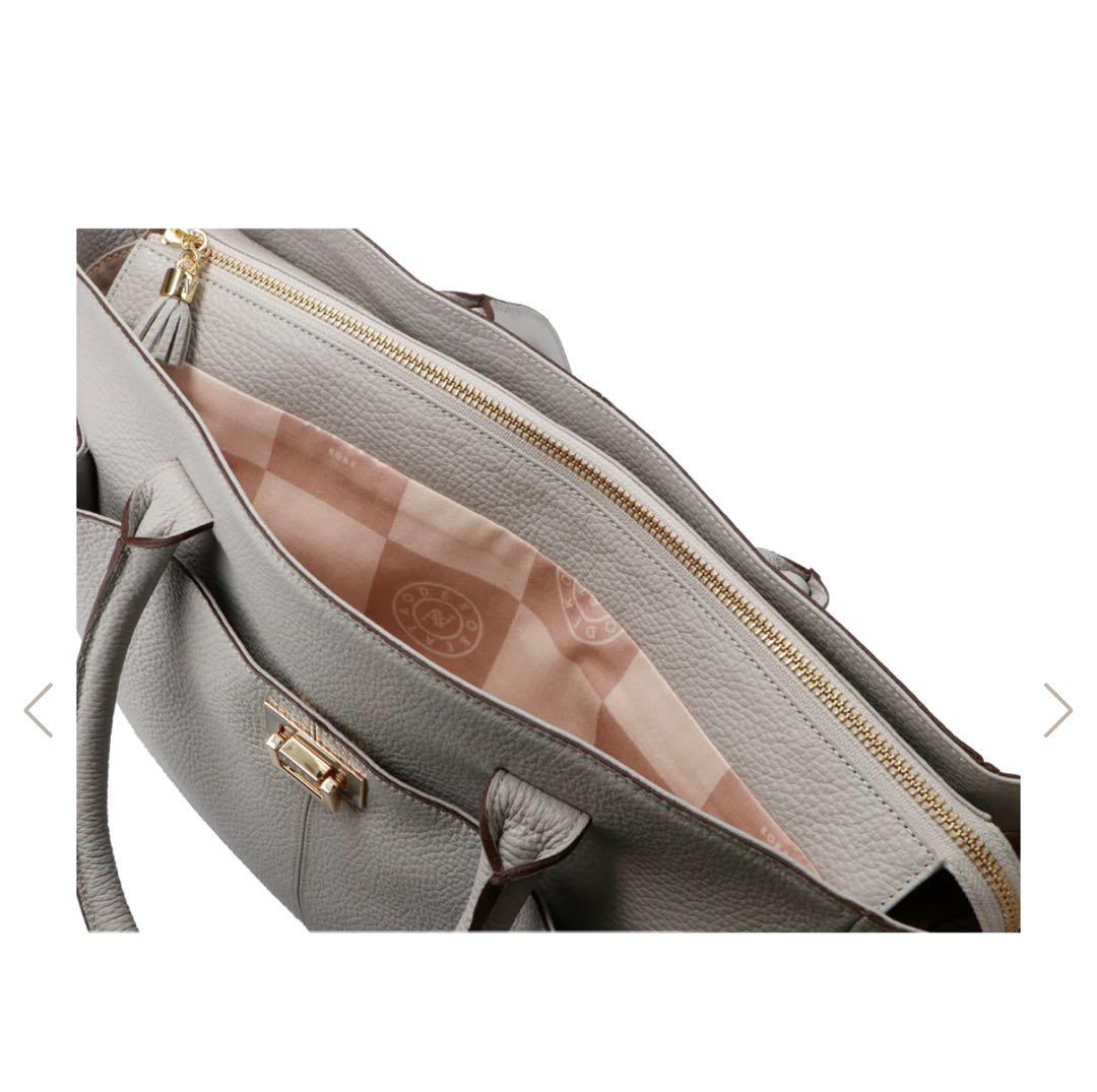 アタオ　ウィークデー　トートバッグ アイスグレー