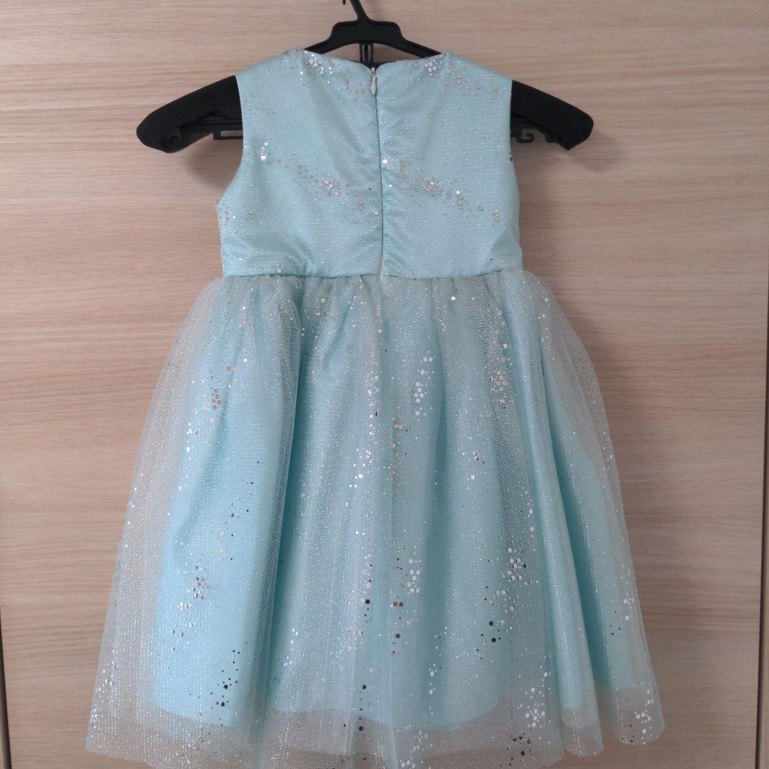 DRESCCO スパンコール装飾ノースリーブドレス