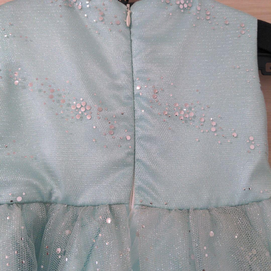 DRESCCO スパンコール装飾ノースリーブドレス