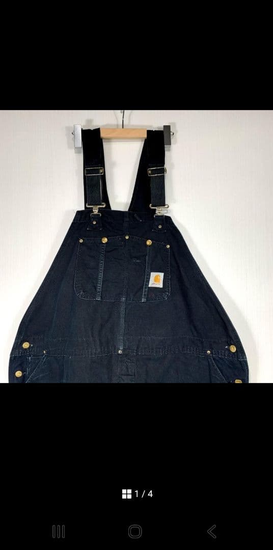 carhartt ビッグサイズ オーバーオール