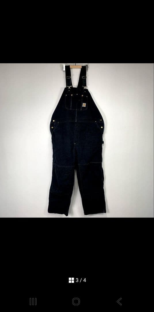 carhartt ビッグサイズ オーバーオール