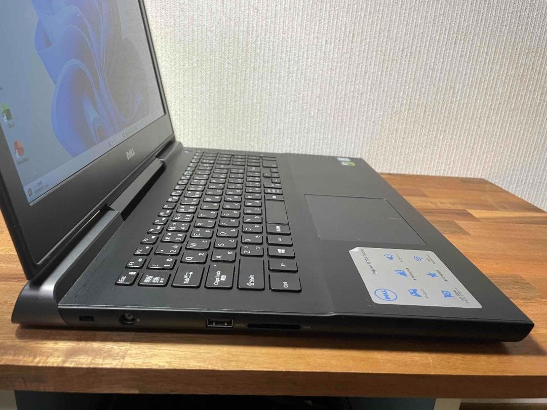 DELL GTX1050Ti メモリ16GB SSD256GB HDD1TB
