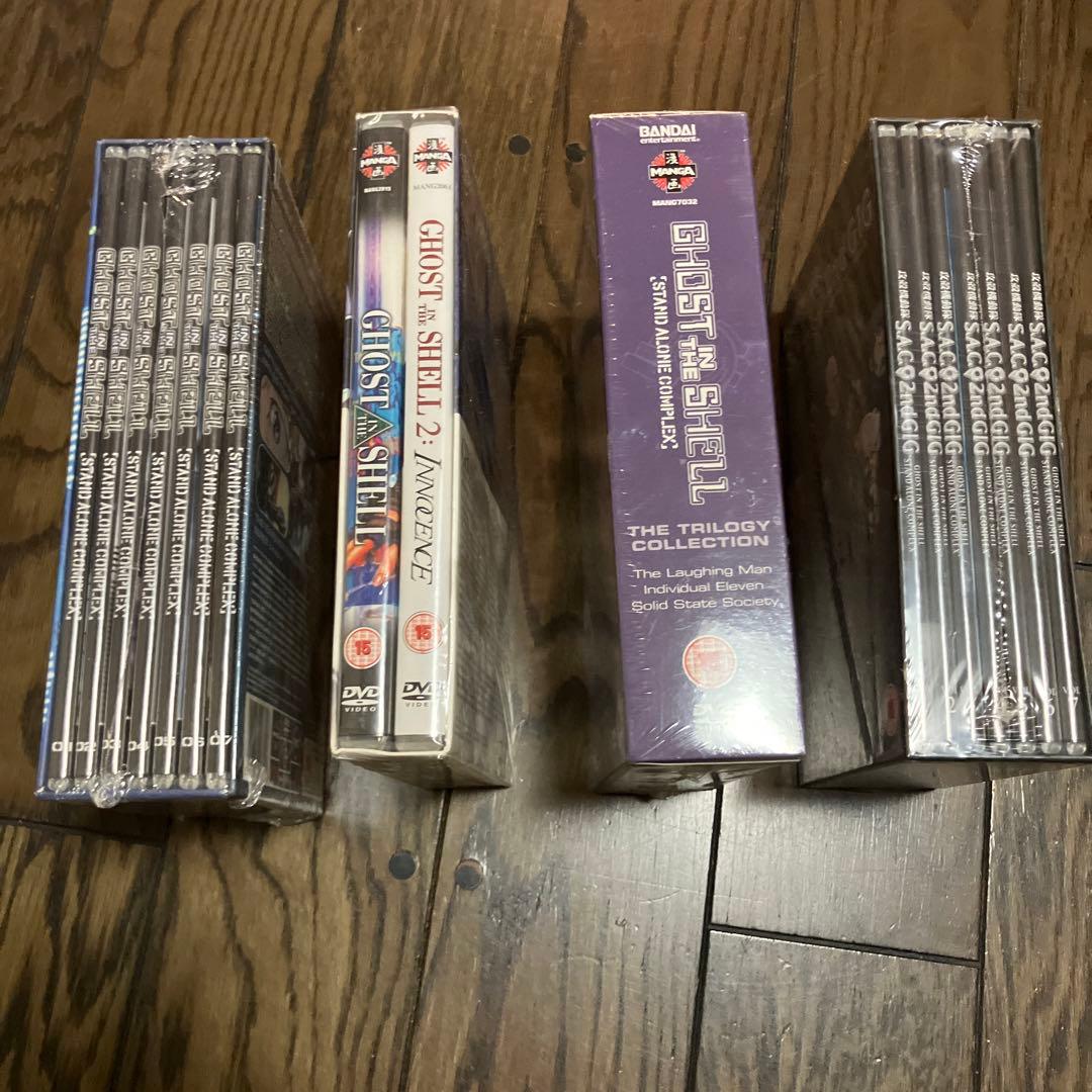 攻殻機動隊ゴーストインザシェル未開封DVDセット