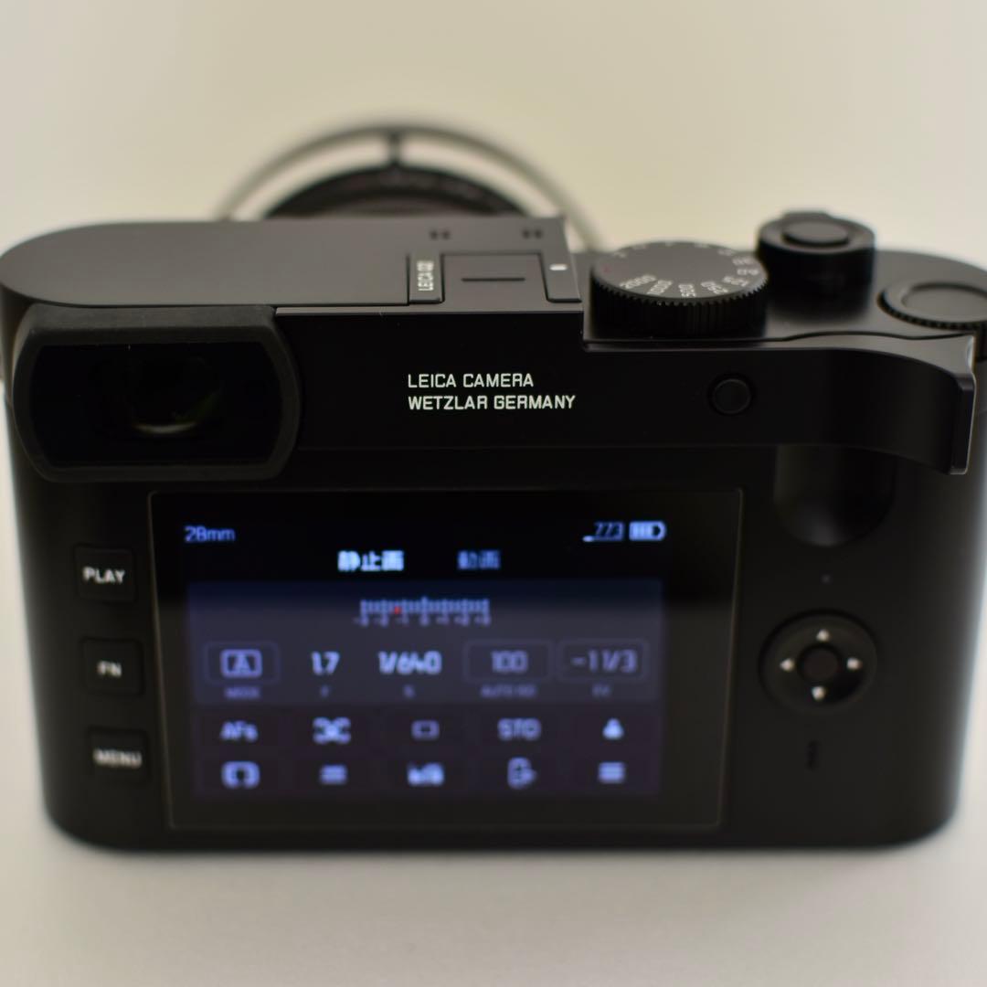 Leica Q2 美品 予備バッテリー 純正サムレスト付き