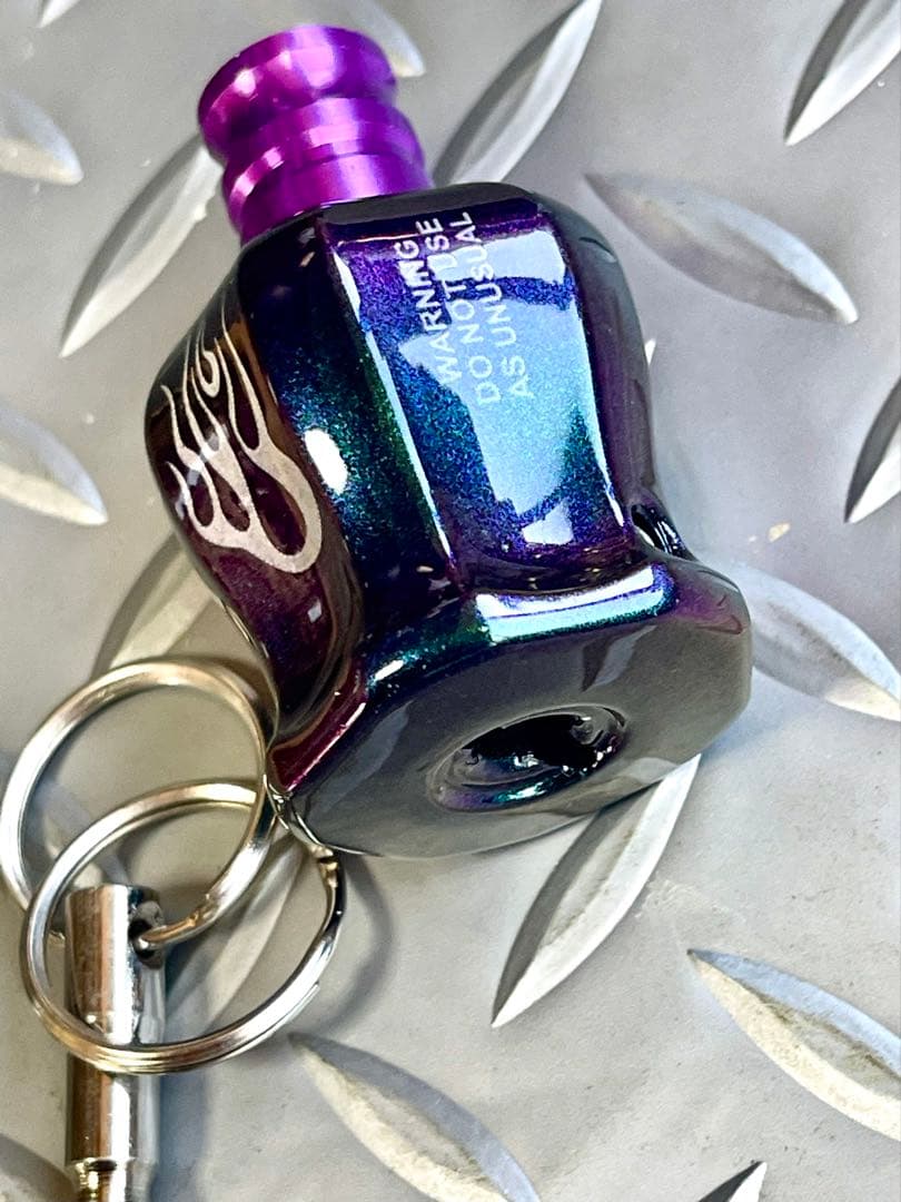 マックツール、2019限定、DGS2,改造グリップキーホルダー紫、マジョーラ使用