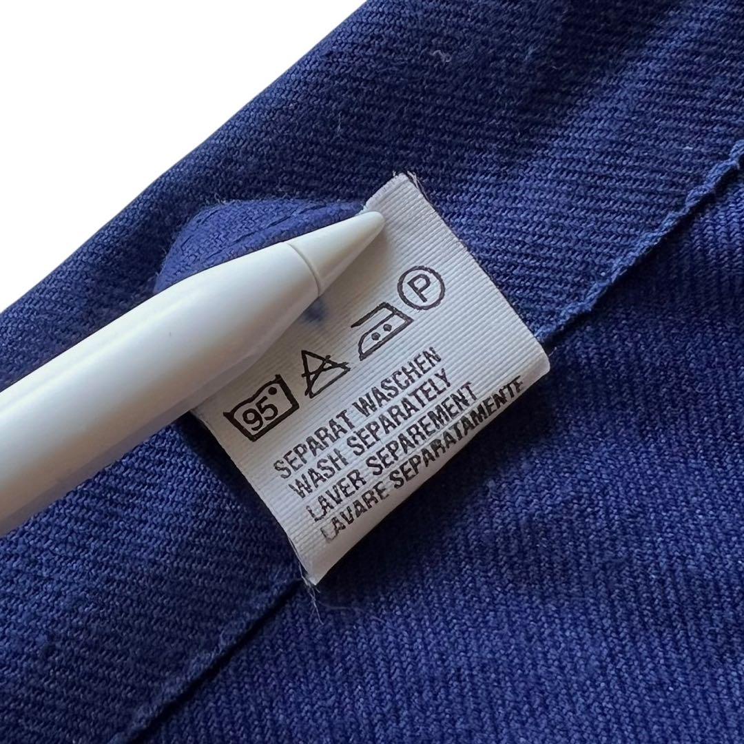 【ヴィンテージ美品】ユーロワークジャケット/インクブルー