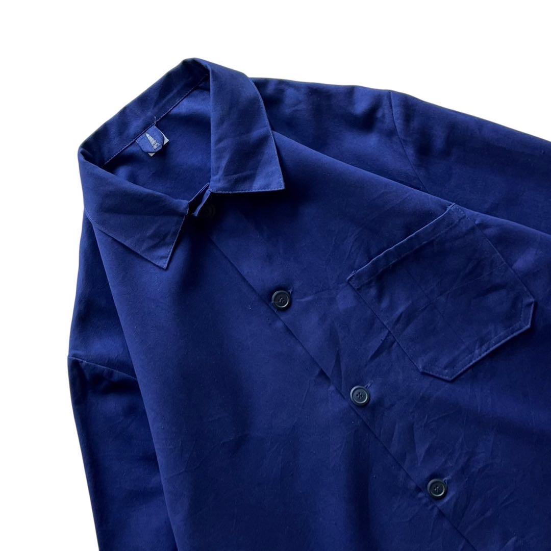 【ヴィンテージ美品】ユーロワークジャケット/インクブルー