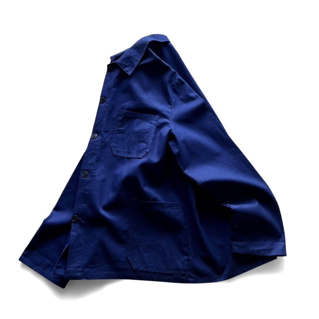 【ヴィンテージ美品】ユーロワークジャケット/インクブルー
