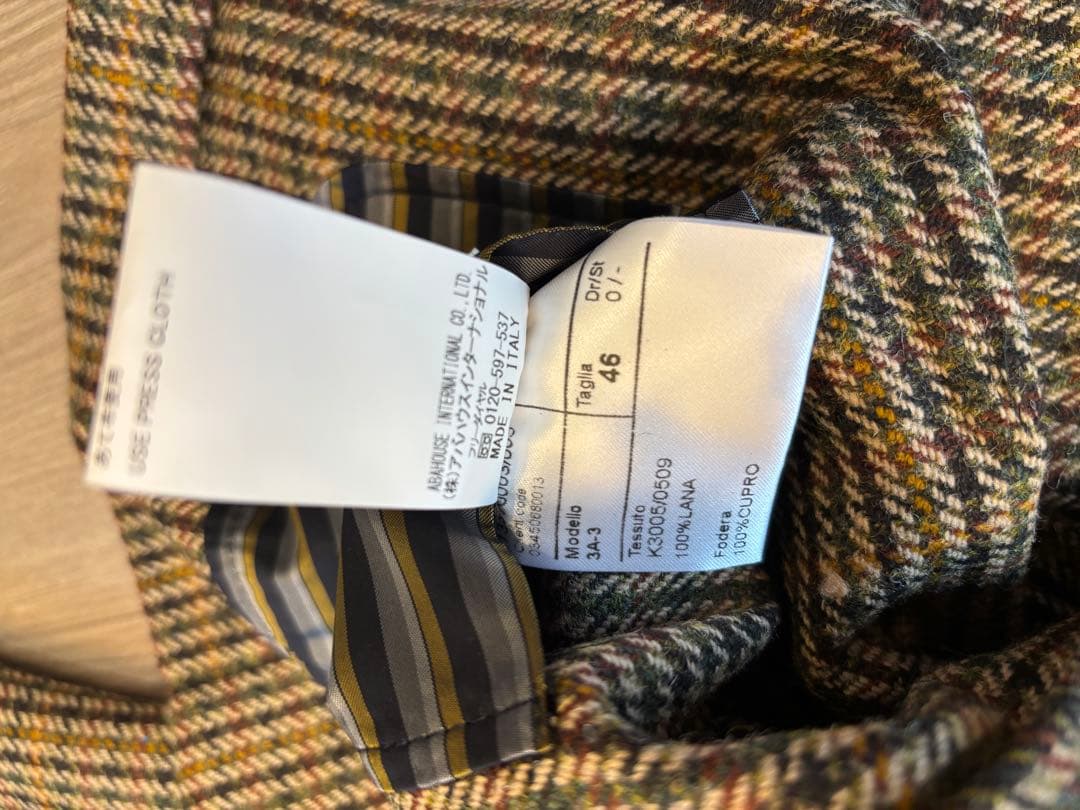 新品タグ付き ORBIUM アトリエジャケット 46