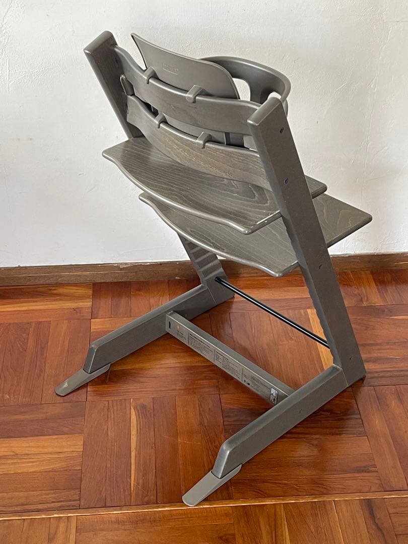 ストッケ トリップトラップ ヘイジーグレー V3 ベビーガード セット 2