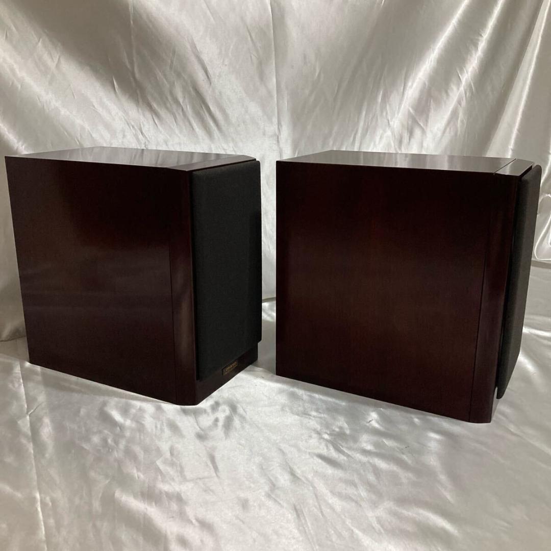 美品 2wayスピーカー オンキョー D 102EXG ワインレッド ブラウン