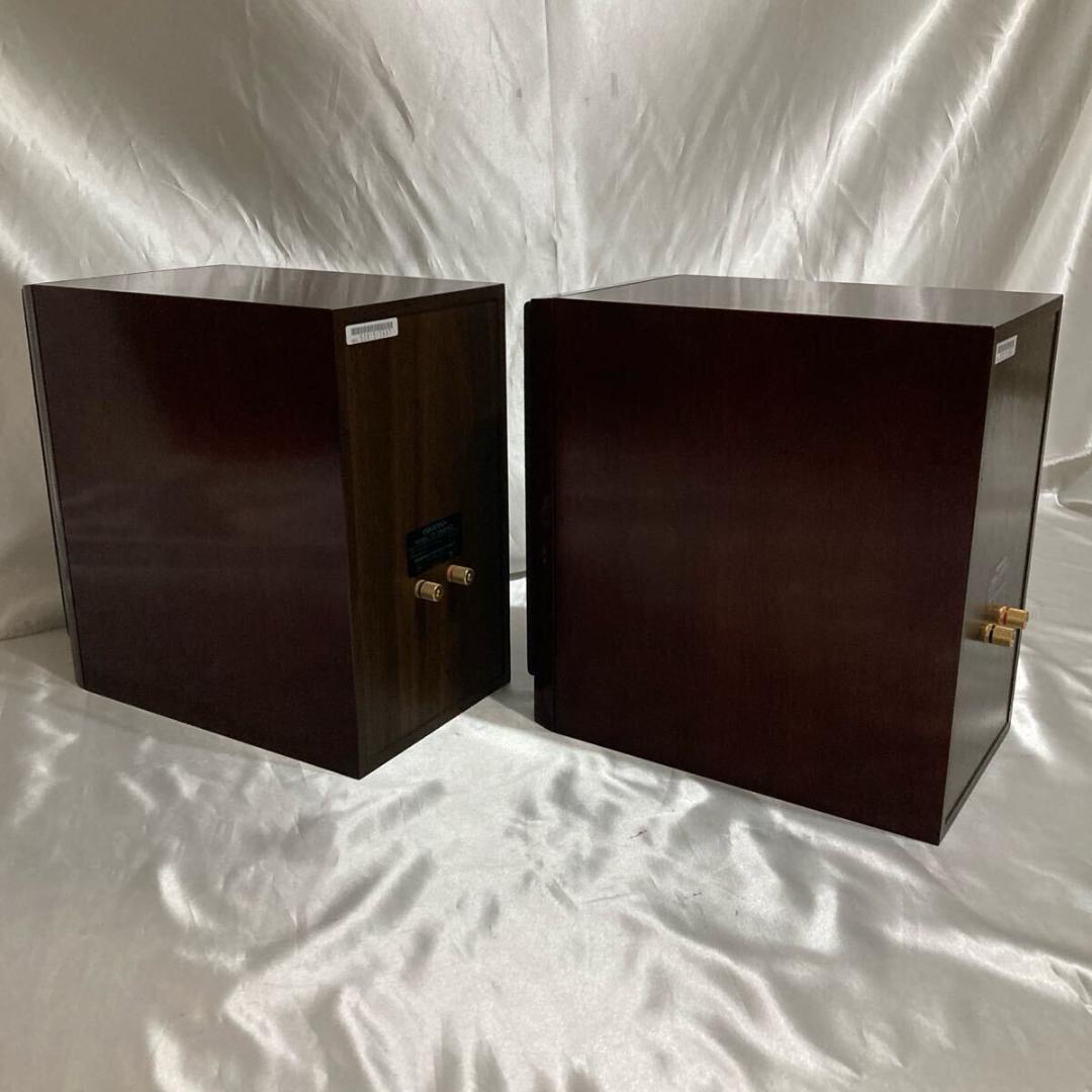 美品 2wayスピーカー オンキョー D 102EXG ワインレッド ブラウン